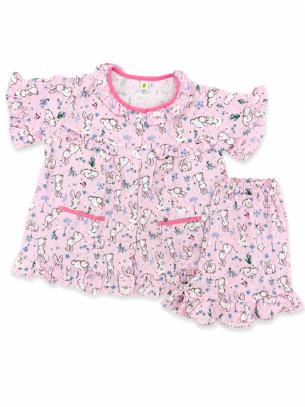 Girls Short Sleeve+Short pants 1-2Y (7A) | MUZELLE