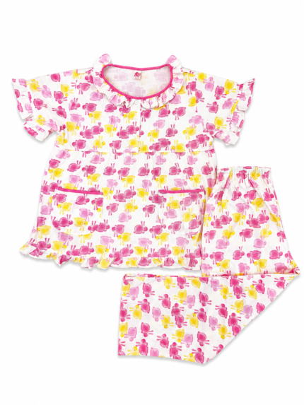 Girls Short Sleeve+Long pants 7-9Y (13A) | MUZELLE