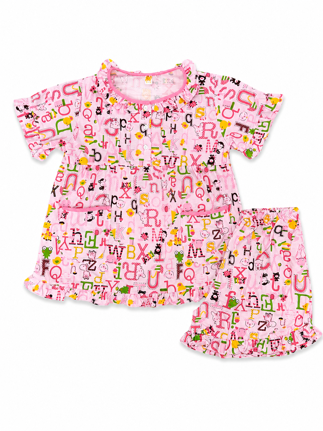 Girls Short Sleeve+Short pants 7-9Y (13A) | MUZELLE