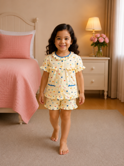 Girls Short Sleeve+Short pants 2-3Y (3A) | MUZELLE