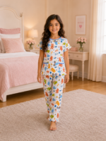 Girls Short Sleeve+Long pants 7-9Y (10A)
