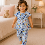 Girls Short Sleeve+Long pants 1-2Y (24A)
