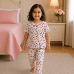 Girls Short Sleeve+Long pants 2-3Y (20A)