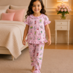 Girls Short Sleeve+Long pants 3-4Y (29A)