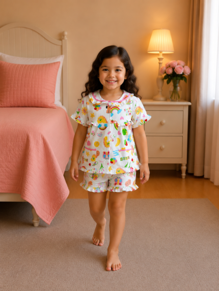 Girls Short Sleeve+Short pants 2-3Y (15A) | MUZELLE
