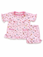 ⁦Girls Short Sleeve+Short pants 3-4Y (18A)⁩ - الصورة ⁦2⁩