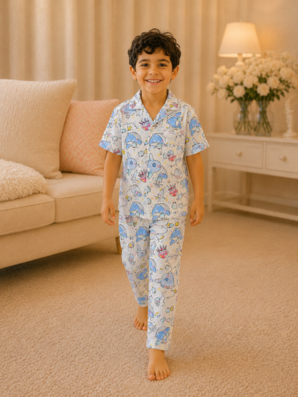 Boys Short Sleeve+long pants 4-6 (6A) | MUZELLE