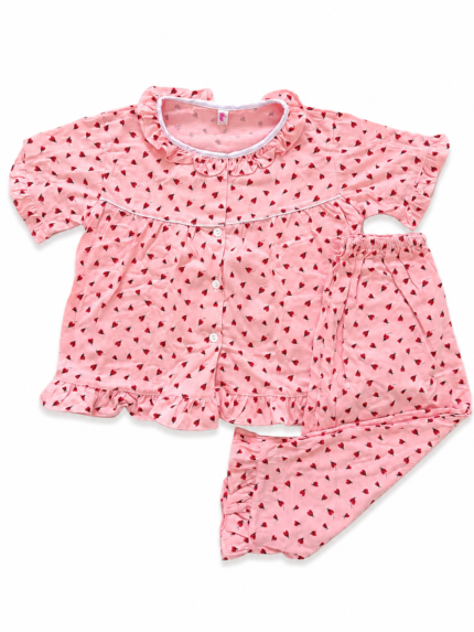 Girls Short Sleeve+Long pants 2-3Y (22A) | MUZELLE