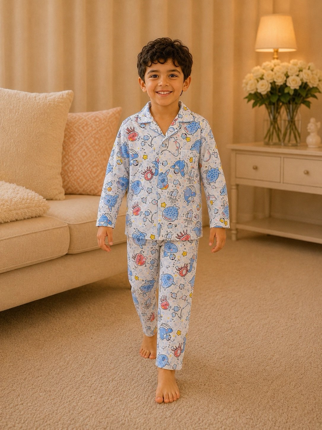 74748aa1-80dc-4454-824a-f0cba83cdd95 Boys Long Sleeve+Long pants 4-6 (1A) - Image 1