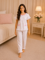 Girls Short Sleeve+Long pants 10-12Y (21A)
