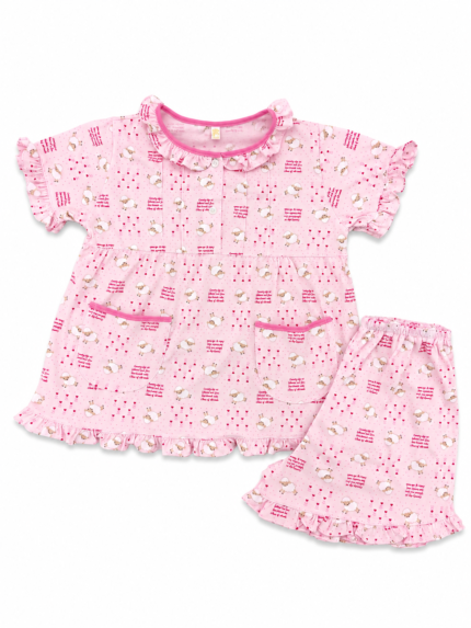 Girls Short Sleeve+Short pants 4-6Y (7A) | MUZELLE