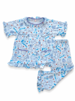 Girls Short Sleeve+Long pants 3-4Y (3A) - Image 2