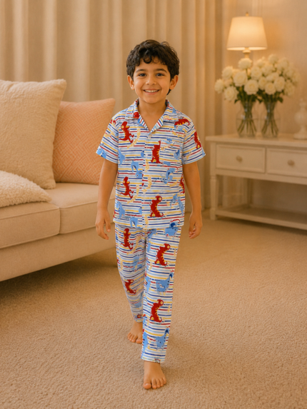 Boys Short Sleeve+long pants 4-6 (3A) | MUZELLE