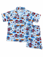 ⁦Boys Short sleeve+Short pants 3-4Y (9A)⁩ - الصورة ⁦2⁩