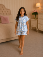 Girls Short Sleeve+Short pants 4-6Y (5A)