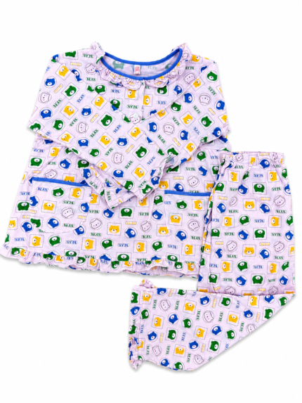 Girls Long Sleeve+Long pants 4-6Y (2A) | MUZELLE