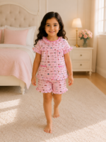 Girls Short Sleeve+Short pants 3-4Y (18A)