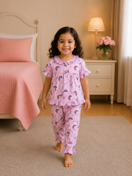 Girls Short Sleeve+Long pants 2-3Y (36A) | MUZELLE