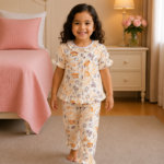 Girls Short Sleeve+Long pants 2-3Y (32A)