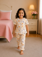 Girls Short Sleeve+Long pants 2-3Y (32A)