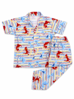 ⁦Boys Short Sleeve+long pants 4-6 (3A)⁩ - الصورة ⁦2⁩