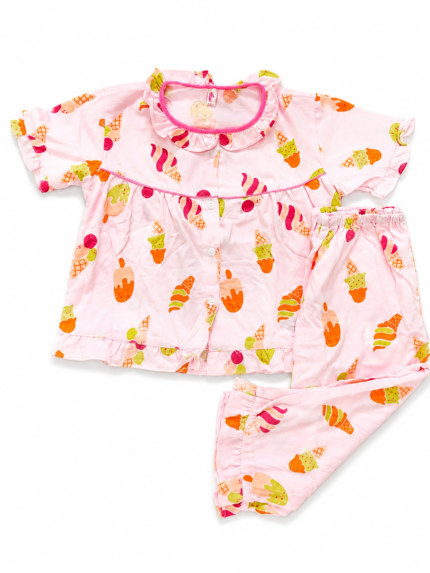 Girls Short Sleeve+Long pants 2-3Y (21A) | MUZELLE