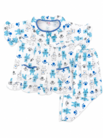⁦Girls Short Sleeve+Long pants 1-2Y (7A)⁩ - الصورة ⁦2⁩