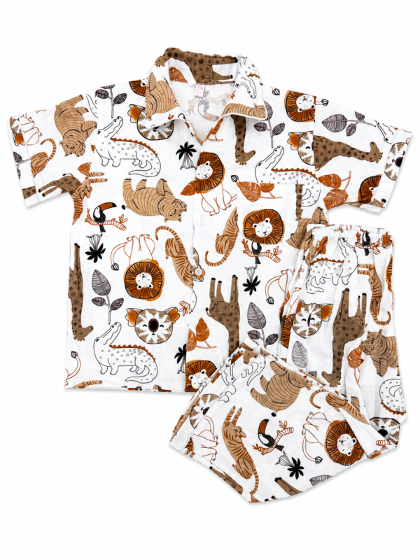 Boys Short sleeve+Long pants 3-4Y (2A) | MUZELLE