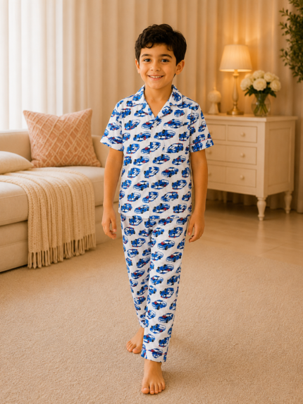 Boys Short Sleeve+long pants 7-9 (5A) | MUZELLE