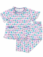 Girls Short Sleeve+Long pants 10-12Y (5A) - Image 2