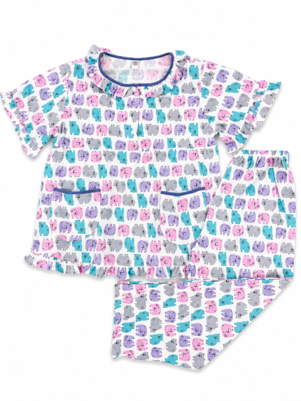 Girls Short Sleeve+Long pants 10-12Y (5A) | MUZELLE