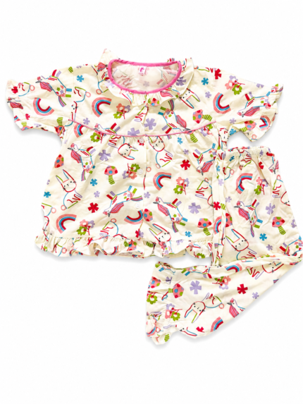 Girls Short Sleeve+Long pants 2-3Y (30A) | MUZELLE