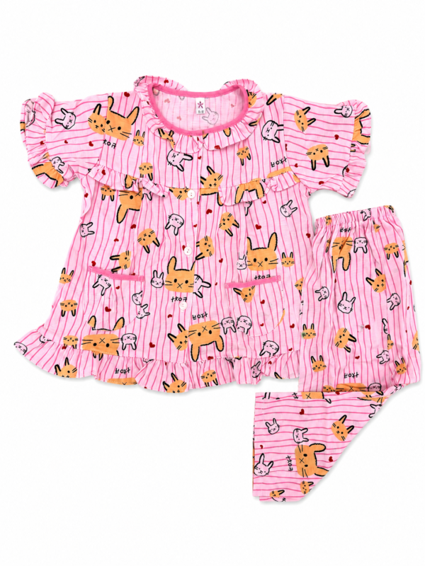 Girls Short Sleeve+Long pants 1-2Y (5A) | MUZELLE