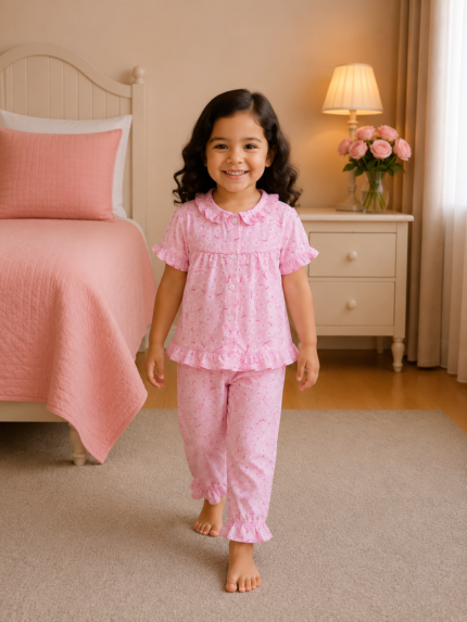 Girls Short Sleeve+Long pants 2-3Y (34A) | MUZELLE