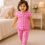 Girls Short Sleeve+Long pants 1-2Y (2A)