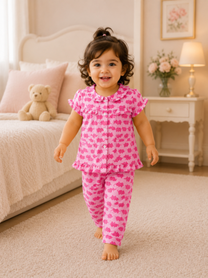 Girls Short Sleeve+Long pants 1-2Y (2A) | MUZELLE