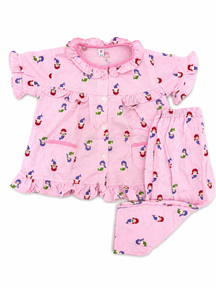 Girls Short Sleeve+Long pants 1-2Y (25A) | MUZELLE