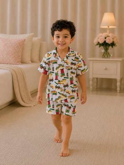Boys Short sleeve+Short pants 3-4Y (1A)