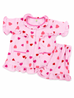 ⁦Girls Short Sleeve+Short pants 1-2Y (5A)⁩ - الصورة ⁦2⁩
