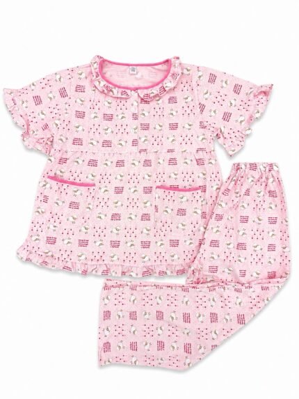 Girls Short Sleeve+Long pants 10-12Y (10A) | MUZELLE