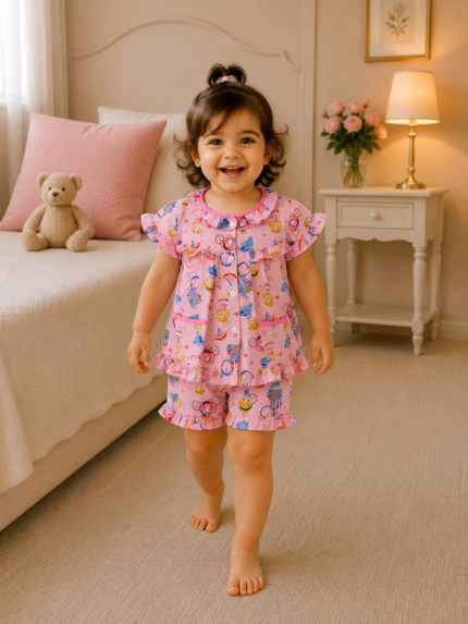 Girls Short Sleeve+Short pants 1-2Y (3A) | MUZELLE