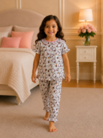 Girls Short Sleeve+Long pants 3-4Y (21A)