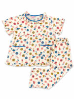 Girls Short Sleeve+Long pants 7-9Y (22A) - Image 2