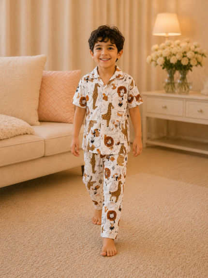 Boys Short Sleeve+long pants 4-6 (10A) | MUZELLE