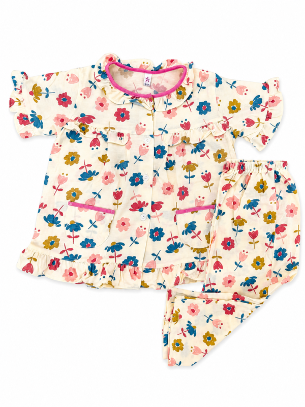Girls Short Sleeve+Long pants 1-2Y (32A) | MUZELLE