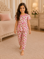 Girls Short Sleeve+Long pants 4-6Y (28A)