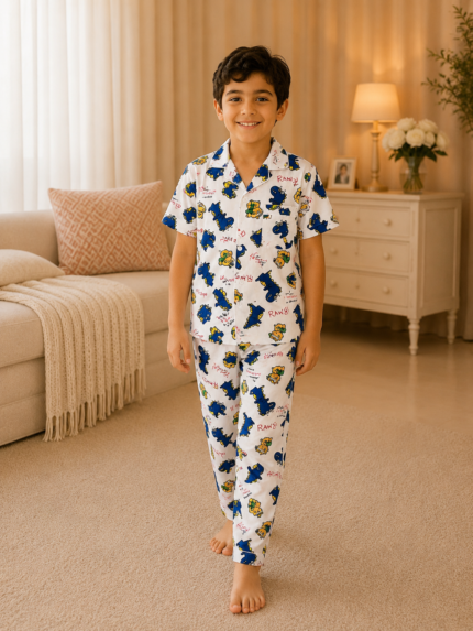 Boys Short Sleeve+long pants 7-9 (4A) | MUZELLE