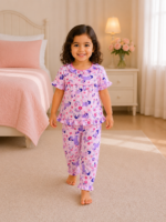 Girls Short Sleeve+Long pants 2-3Y (2A)