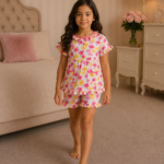 Girls Short Sleeve+Short pants 4-6Y (9A)