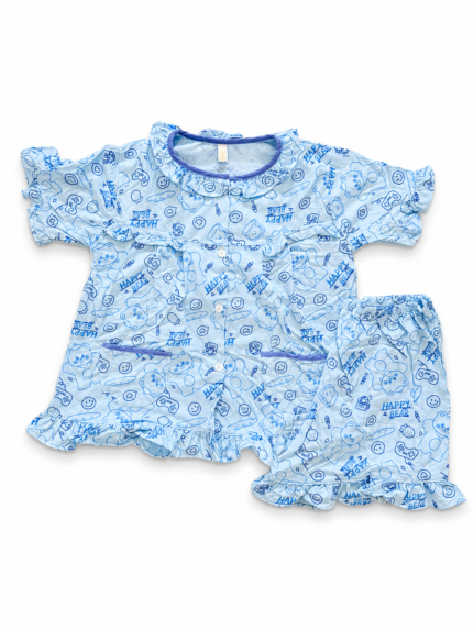 Girls Short Sleeve+Short pants 3-4Y (8A) | MUZELLE